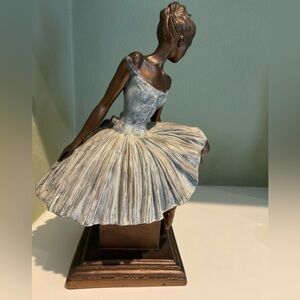 1997 ALVA SERGEY EYLANBEKOV / ALVA Degas BALLERINA FIGURINE SCULPTURE NICE